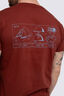 Macpac Men's Olympus Fairtrade Organic Short Sleeve T-Shirt, Fired Brick, hi-res