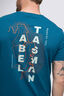 Macpac Men's Abel Tasman Topo Fairtrade Organic Short Sleeve T-Shirt, Moroccan Blue, hi-res