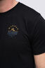 Macpac Men's Alps Fairtrade Organic Short Sleeve T-Shirt, Black, hi-res