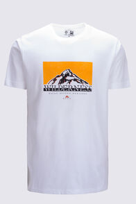 Macpac Men's Wilderness T-Shirt, White, hi-res