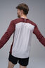 Macpac Men's Trail Long-Sleeve T-Shirt, New Maroon/Antarctica, hi-res