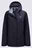 Macpac Women's Tempest Rain Jacket, Black, hi-res