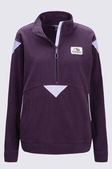 Macpac Women's Originals Vintage Fleece Pullover, Plum Perfect