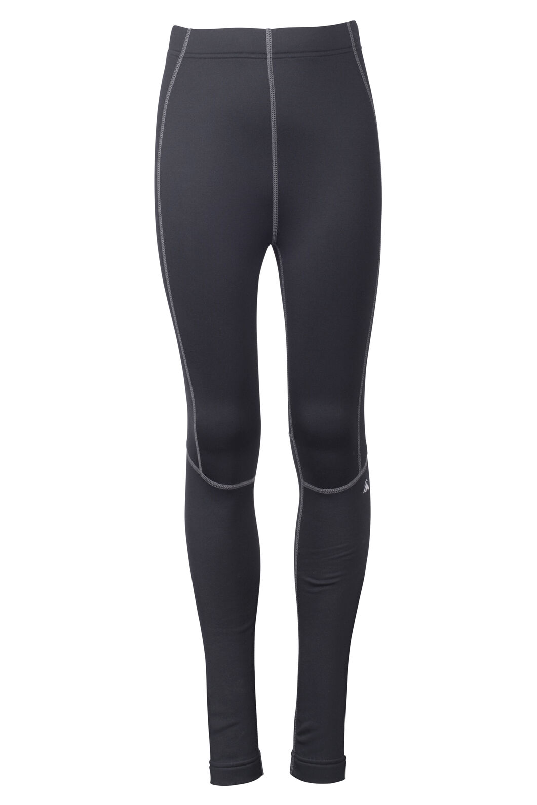 Macpac Kids' Traverse Fleece Tights, Black, hi-res