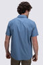 Macpac Men's Landscape Short Sleeve Shirt, Captains Blue, hi-res
