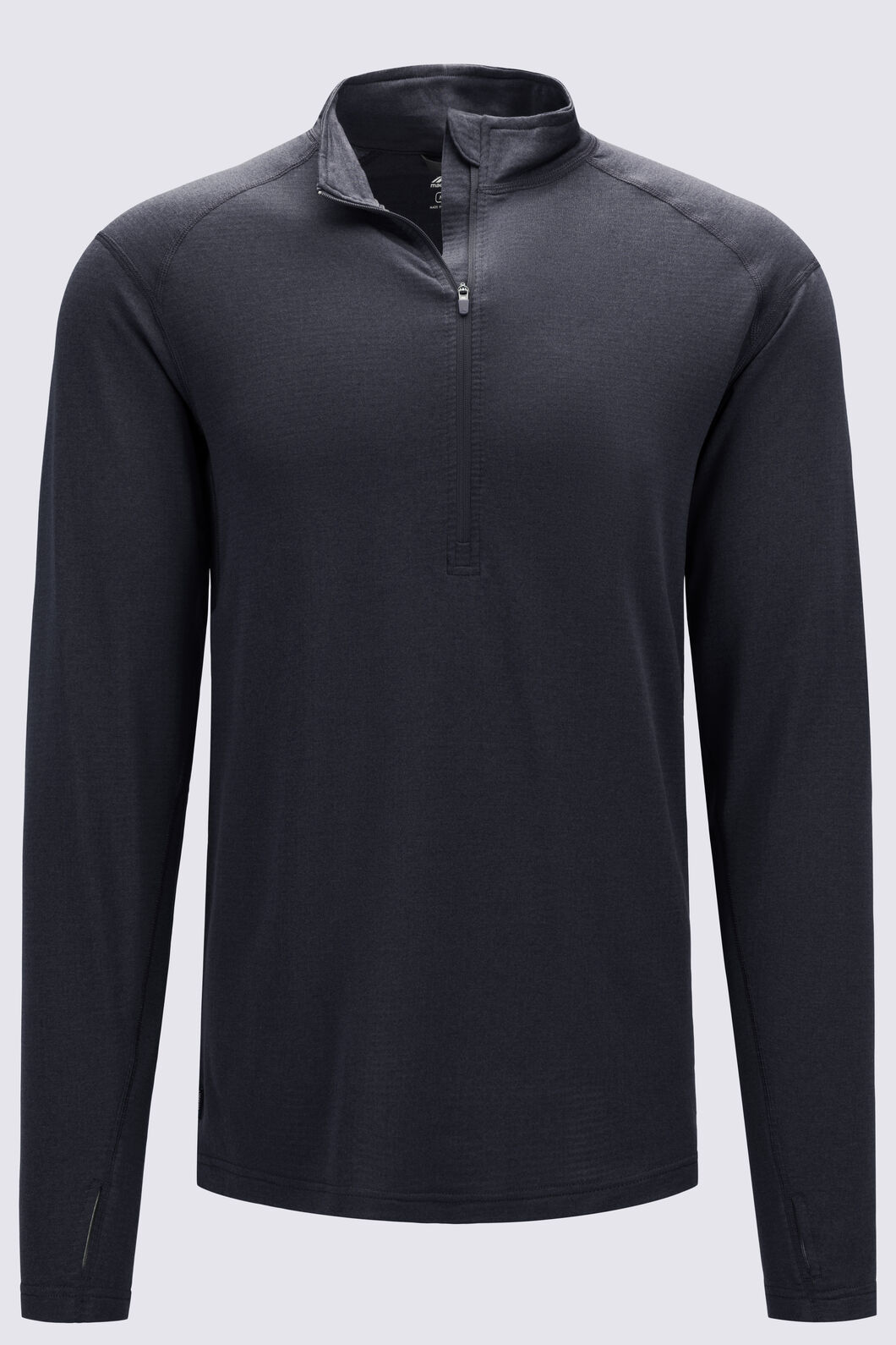 Macpac Men's Prothermal Fleece Top, Black, hi-res