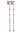 Leki Cressida FX Carbon Trekking Pole 100, Brown Metallic/Mint, hi-res