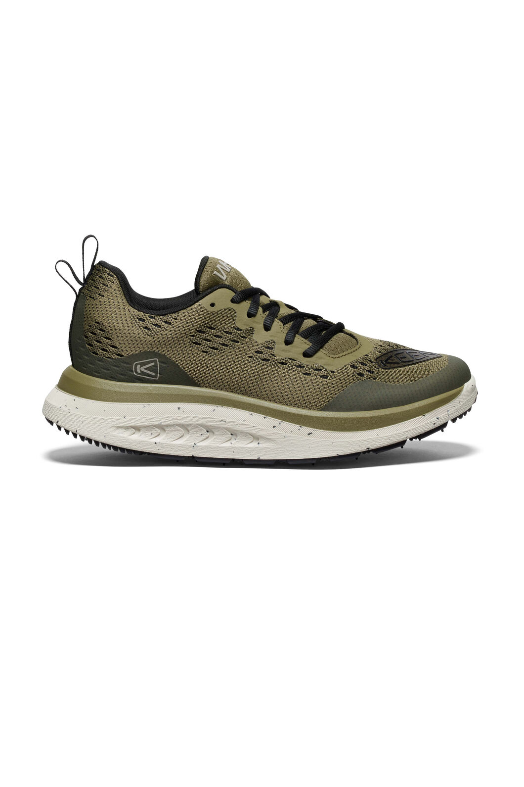 Keen Men's WK400 Hiking Shoes, Martini Olive Black, hi-res