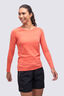 Macpac Women's Limitless Long Sleeve T-Shirt, Georgia Peach, hi-res