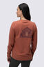 Macpac Women's Cameron Hut Fairtrade Organic Cotton Long Sleeve T-Shirt, Chutney, hi-res