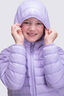 Macpac Kids' Uber Light Hooded Down Jacket, Pastel Lilac, hi-res