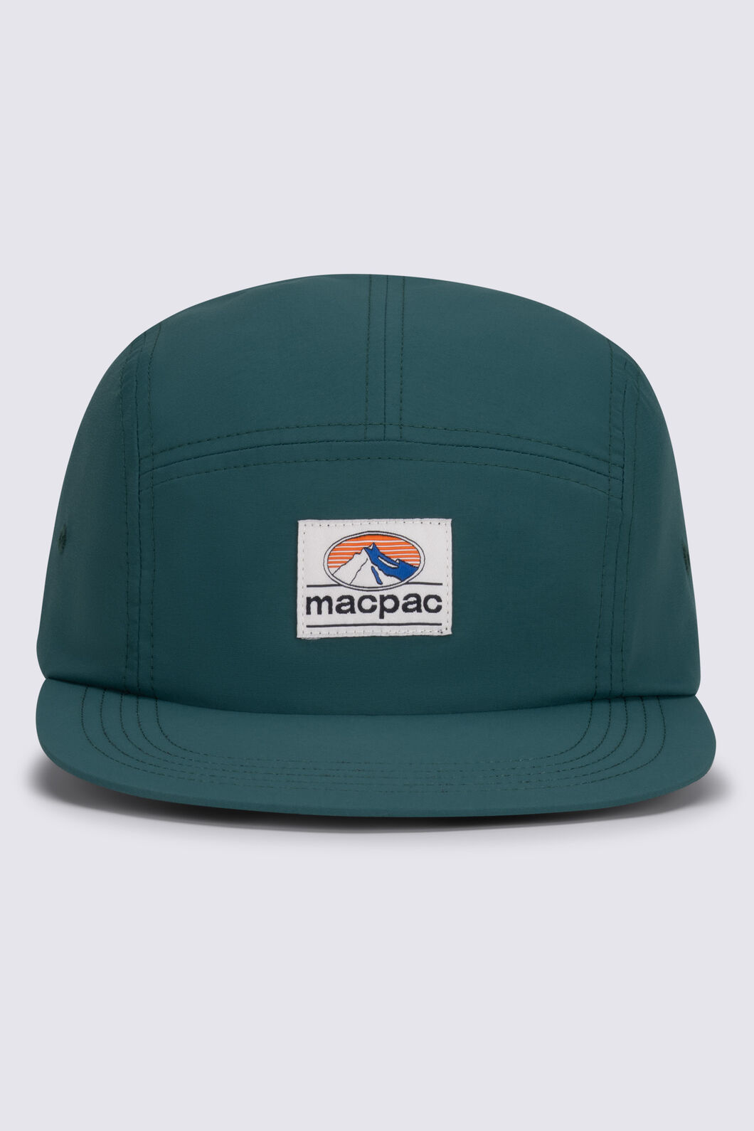 Macpac Winger 5 Panel Cap, Forest Biome, hi-res