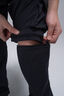 Macpac Kids' Rockover Convertible Pants, Black, hi-res