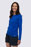 Macpac Women's Limitless Long Sleeve T-Shirt, Bluing, hi-res
