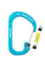 Nite Ize SlideLock Aluminium Carabiner #4, Blue, hi-res