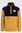 Macpac Kids' Originals Fleece Pullover, Baritone Blue/Honey Mustard, hi-res