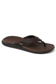 Reef Men's Leather Offshore, Dark Brown, hi-res