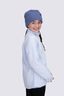 Macpac Kids' Mini Mountain Fleece Jacket, Xenon Blue, hi-res