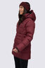 Macpac Women's Aurora Hooded Down Coat, Truffle, hi-res