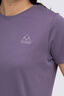 Macpac Women's Vintage Embroidered Fairtrade Organic Cotton Short Sleeve T-Shirt, Mulled Grape, hi-res
