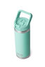 YETI&reg; Rambler&reg; Bottle with Straw Cap &mdash; 18 oz, SEAFOAM, hi-res