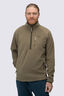 Macpac Men&rsquo;s Transit Fleece Pullover, Stone Grey, hi-res