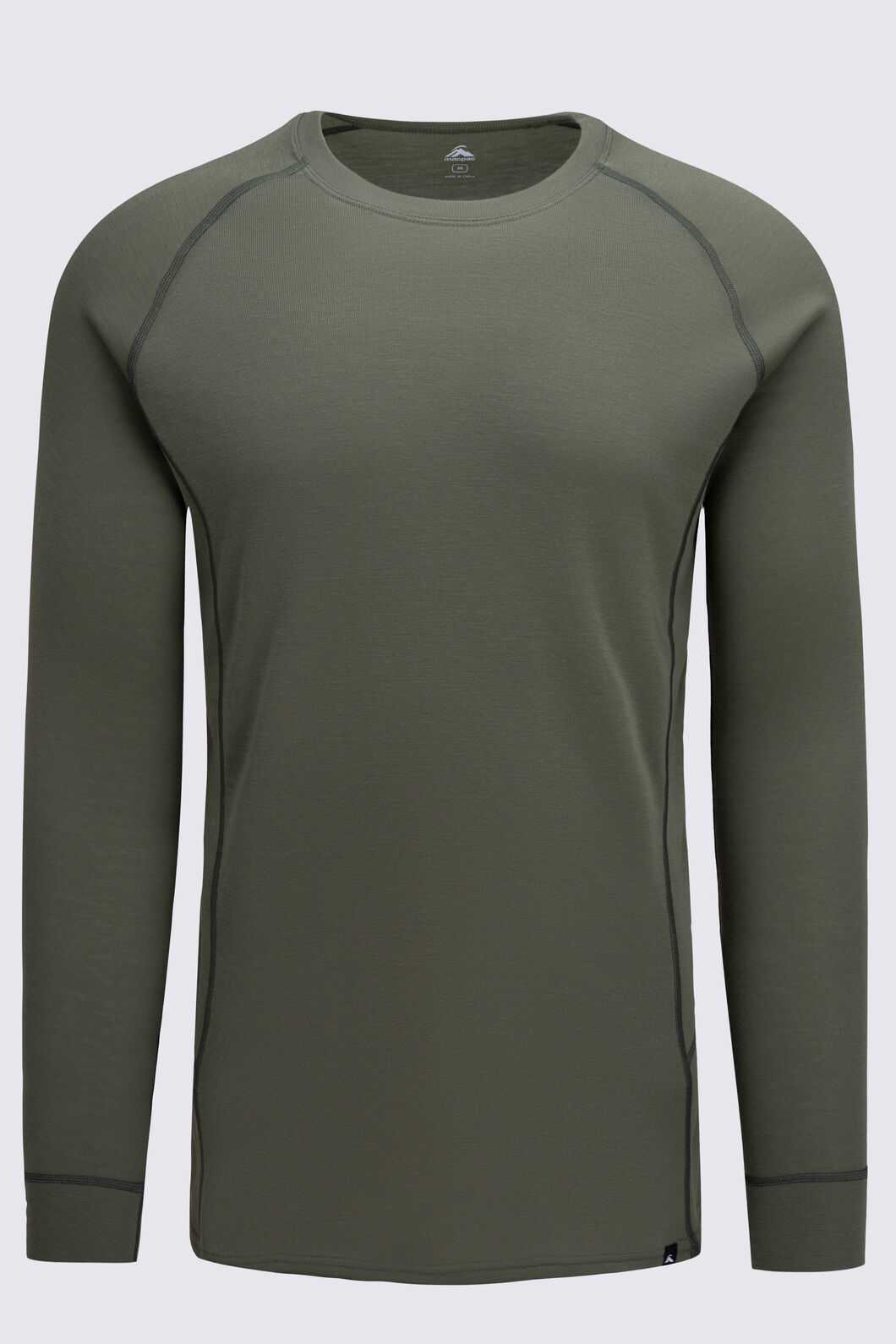 Macpac Men's Geothermal Long Sleeve Top, Clover, hi-res