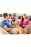 Intex Beanless Bag&trade; Inflatable Lounge Chair, Grey, hi-res