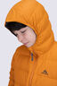 Macpac Kids' Halo Hooded Down Jacket, Marmalade, hi-res