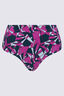 Macpac Women's Reversible High-Waisted Bikini Bottoms, DeepTeal/Shatter Print, hi-res
