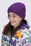 Macpac Kids' Thick Knit Beanie, Plum, hi-res