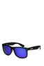 Liive Vision El Capitan Polarised Mirror Sunglasses, Matt Black, hi-res
