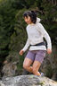 Macpac Women's Trail Long Sleeve Hooded T-Shirt, Cloud Dancer, hi-res