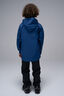 Macpac Kids&rsquo; Mistral Rain Jacket, Navy Peony, hi-res