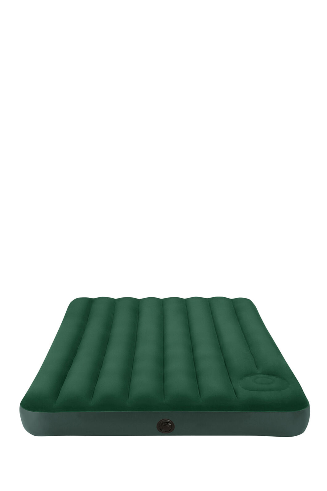 Intex Double Downy Air Bed with Foot Pump, Green, hi-res