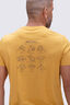 Macpac Men's The 3000s T-Shirt, Honey Mustard, hi-res