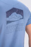Macpac Men's Adventure Beyond T-Shirt, Ash Blue, hi-res