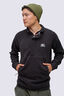 Macpac Men's Heritage Fleece Pullover, Black, hi-res