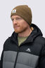 Macpac Merino Wool Heritage Beanie, Kangaroo, hi-res