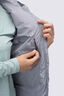 Macpac Women's Halo Down Vest ♺, Minimal Grey, hi-res