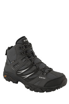 Hi-Tec Men's Tarantula Mid WP Hiking Boots, Charcoal/Black Steel Grey