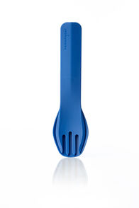 humangear GoBites Duo Fork and Spoon Set, Dark Blue, hi-res