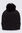 Macpac Criss Cross Pom Pom Beanie, Black, hi-res