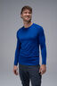 Macpac Men's 150 Merino Long Sleeve Top, Surf the Web Marle, hi-res