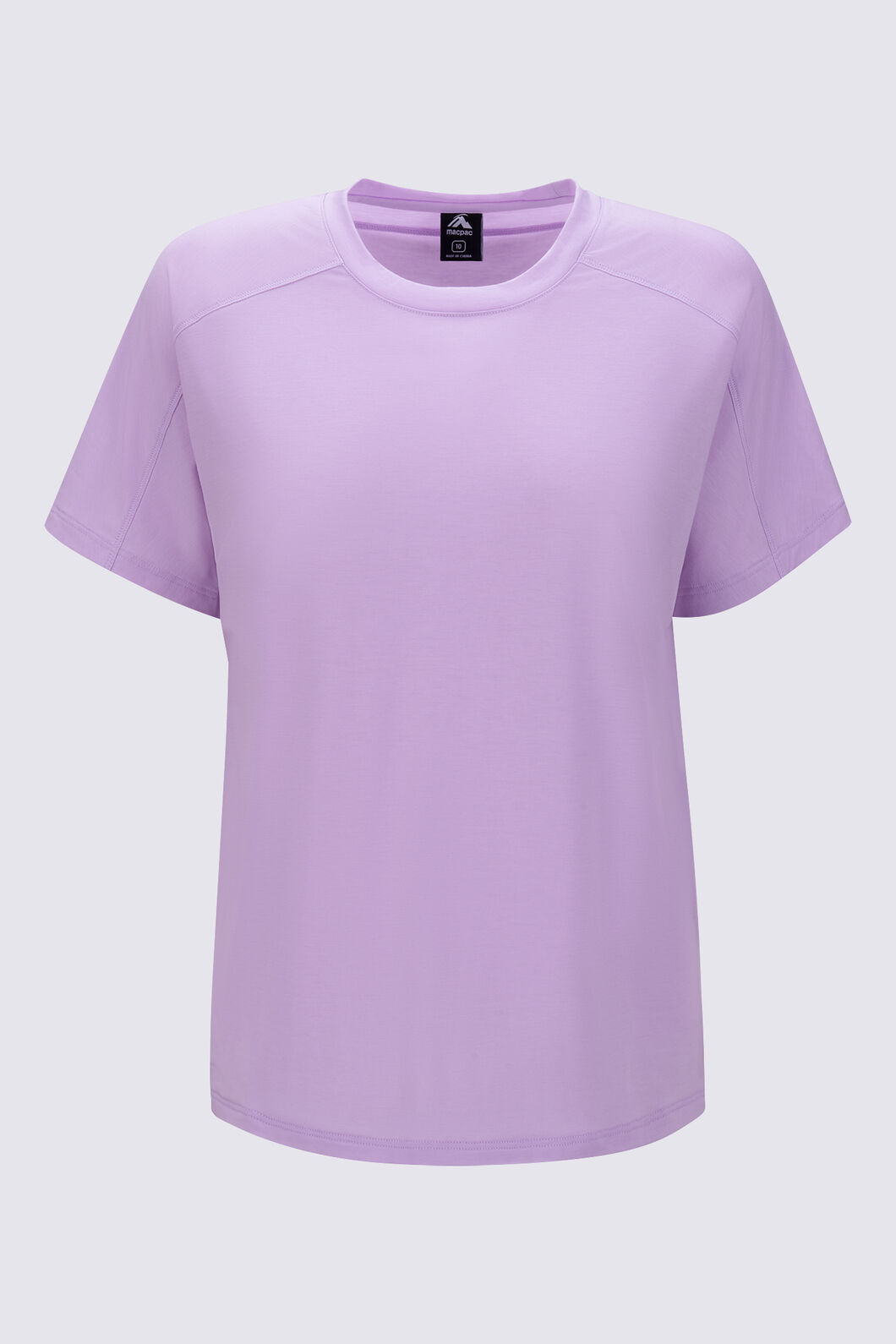 Macpac Women's Eva Short Sleeve T-Shirt, Lupine, hi-res