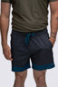 Macpac Men's Brighton 6" Boardshorts, Asphalt/Moroccan Blue, hi-res