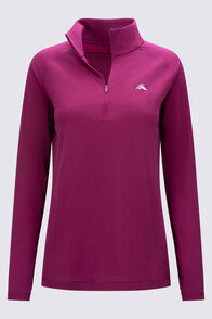 Macpac Women's Trail Pullover, Raspberry Radiance, hi-res