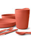 Sea to Summit Passage Dinnerware Set — 7 Piece, Spicy Orange, hi-res