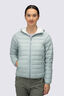 Macpac Women's Uber Light Hooded Down Jacket ♺, Grey Mist, hi-res