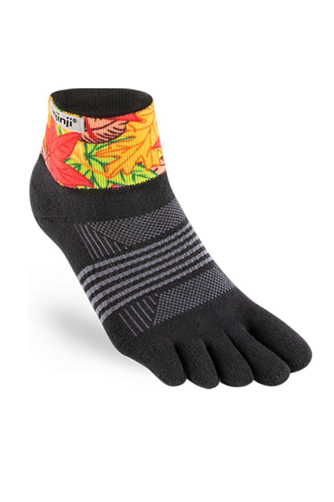 Injinji men's trail on sale midweight mini crew toesocks